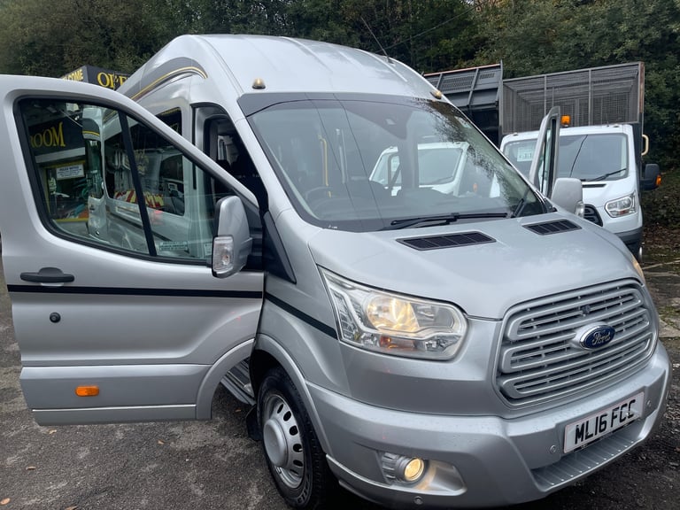 2016 Ford Transit 2.2 TDCi 125ps H3 17 Seater TREND / EURO 6 Minibus Diesel Manual