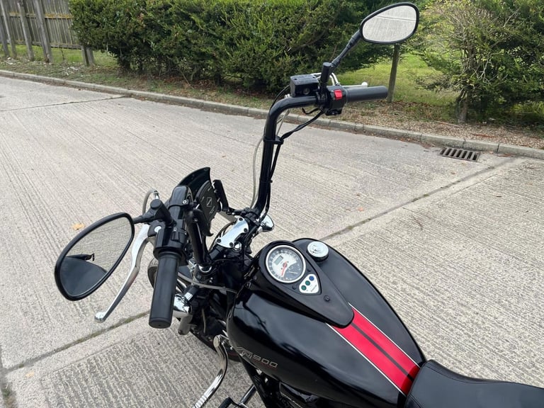 2012 12 KAWASAKI VN 900 CBF CUSTOM VN900 CU VANCE  HINES CRUISER TALL BARS