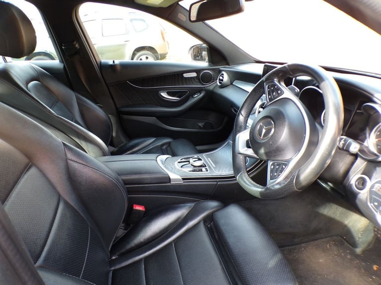2017 Mercedes-Benz C Class 2.0 C200 AMG Line Saloon 4dr Petrol G-Tronic+ Euro 6 (s/s) (184 ps) Sa...