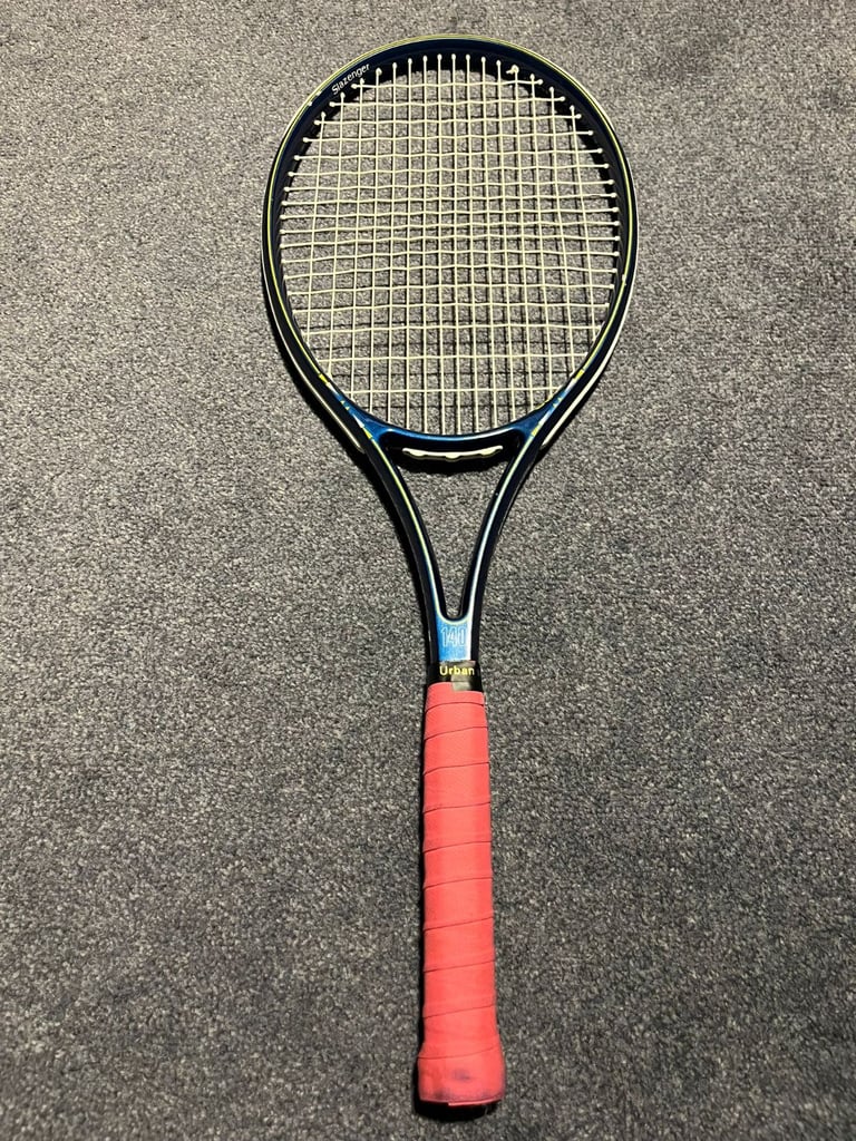Slazenger CS 140 Wide Body Mid 90 Shock Control Tennis Racket – With Cover