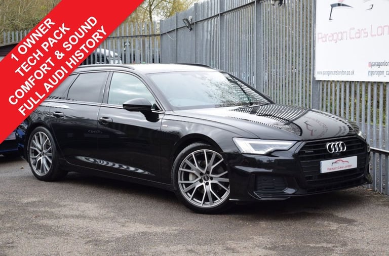 image for 2022 Audi A6 Avant 2.0 TFSI 45 Black Edition Estate 5dr Petrol S Tronic quattro Euro 6 (s/s) ( Es...