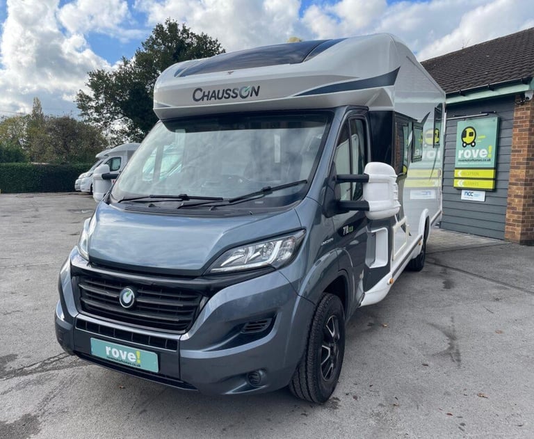 Chausson Welcome 718xlb 5 Berth 5 Belt Rear Garage Island Bed Motorhome