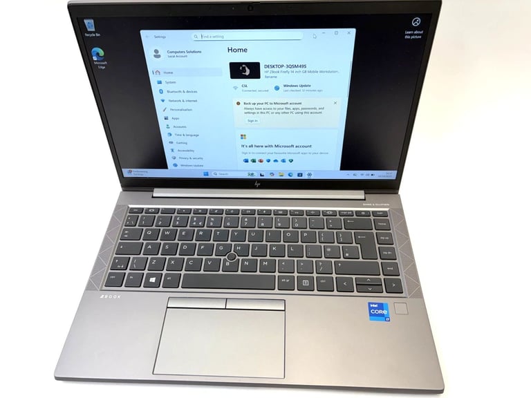 image for HP Z Book Gaming/Graphics Laptop - Core i7-11th gen 16GB 512GB SSD NVidia   Graphics 4GB VRAM