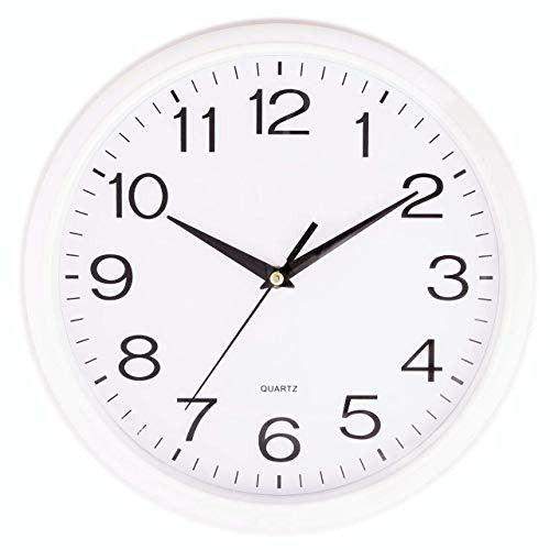 image for White Round Wall Clock