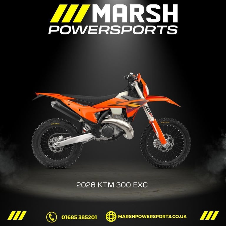 300 EXC 2026 Model - KTM Main Dealer - Reserve NOW!