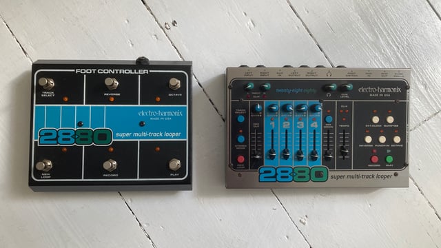 Electro-Harmonix 2880 マルチトラックルーパー Electro-Harmonix 2880 Super Multi-Track Looper | Sweetwater