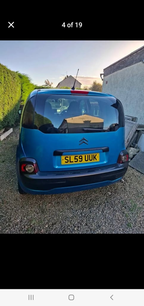 Citroen, C3 PICASSO VTR PLUS, 1.4 petrol,MPV, 2009, Manual, 1397 (cc), 5 doors