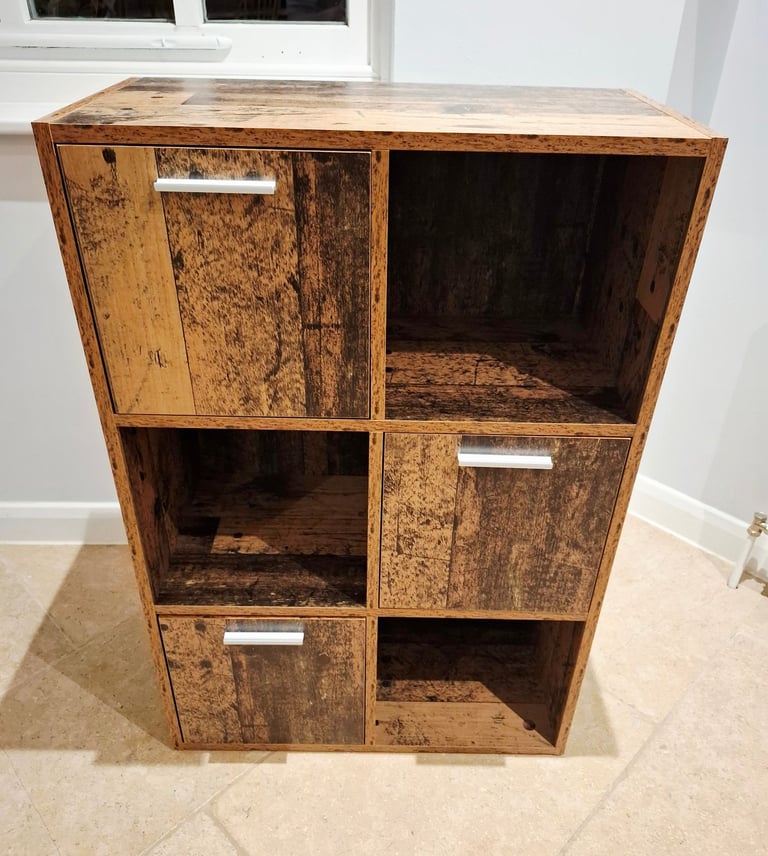 image for 3 Door Wooden Storage Cabinet
