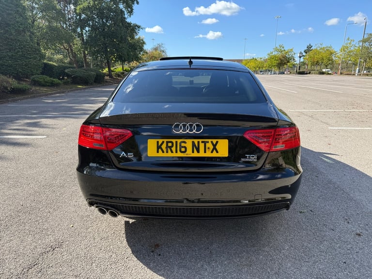 2016 Audi A5 2.0 TDI 190 Quattro Black Edition Plus 5dr [5st] HATCHBACK Diesel Manual