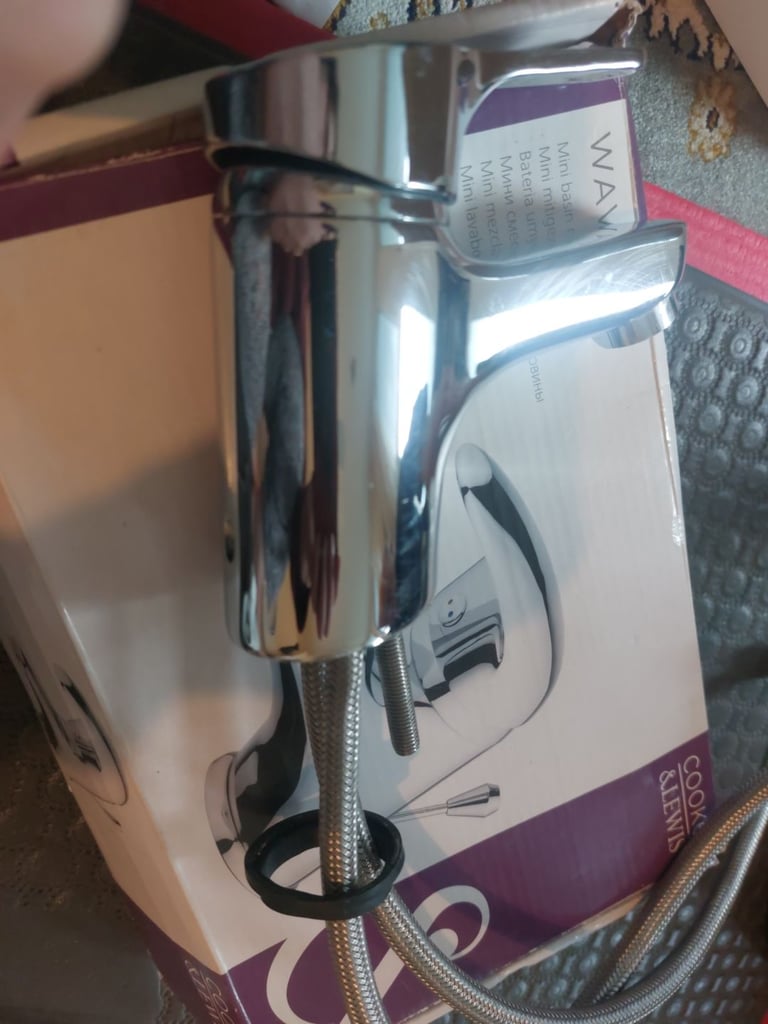 Cook & Lewis Wave Mini Basin Mixer Tap CG A35