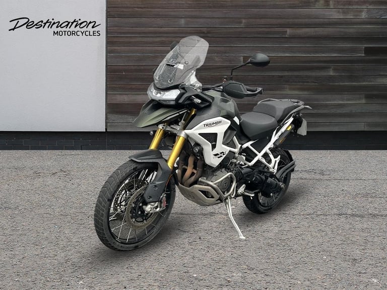 2023 Triumph Tiger 1200 RALLY PRO Petrol green Manual