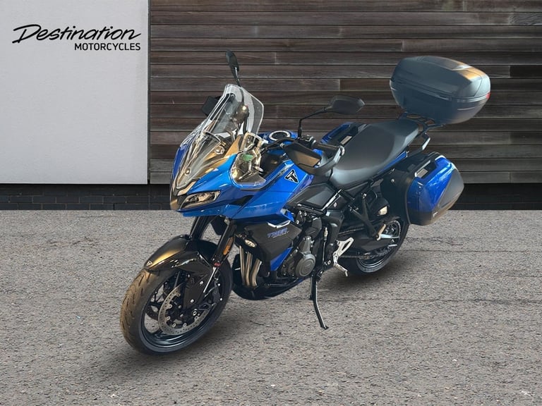 2025 Triumph Tiger 800 Sport PREMIUM Petrol blue Manual