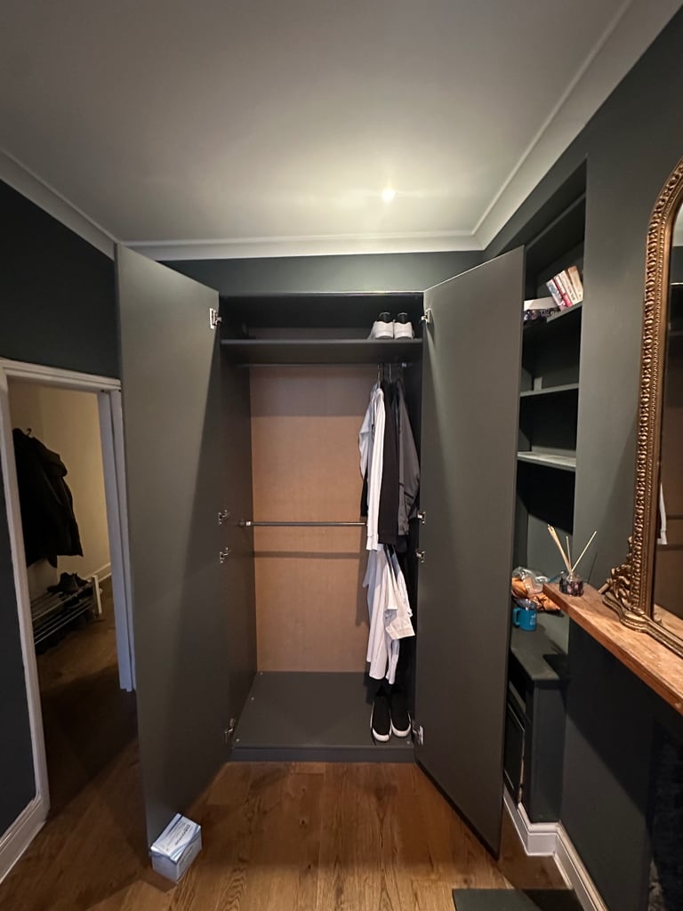 Large Double Rail Wardrobe