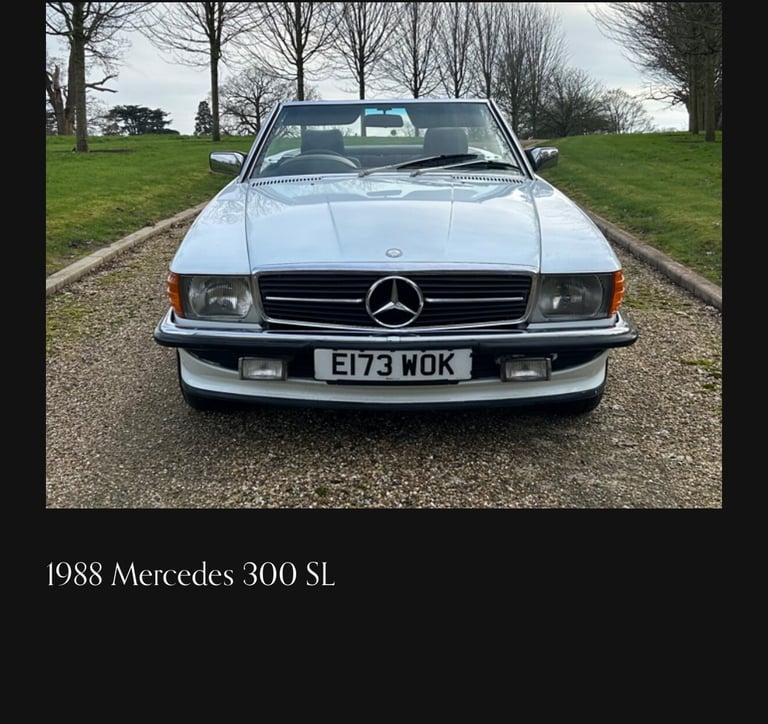 1988 Mercedes-Benz S Class 300 SL 2dr Auto CONVERTIBLE Petrol Automatic