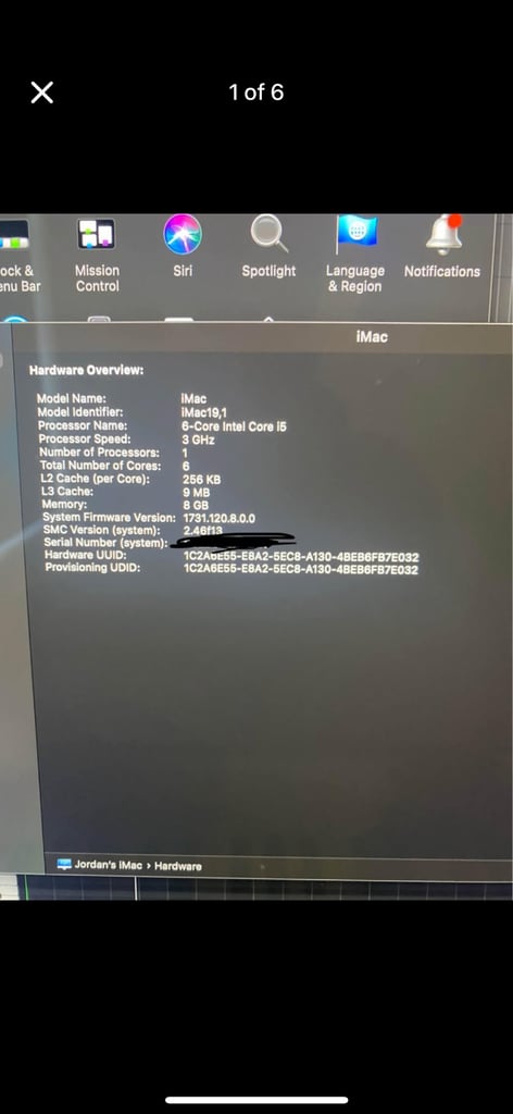 2019 iMac 27 inch 