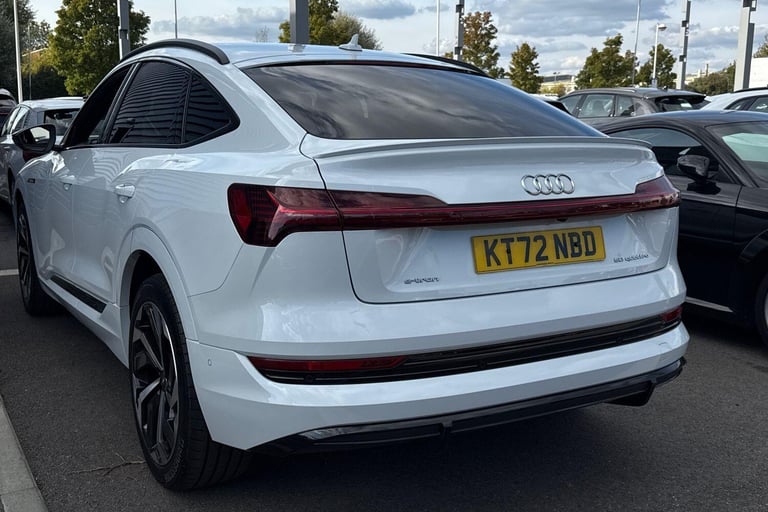 2022 Audi e-tron 50 Black Edition Sportback 5dr Electric Auto quattro 71.2kWh (11kW Charger) ESTA...