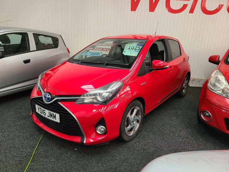 image for 2016 Toyota Yaris 1.5 Petrol Hybrid 'Excel' Automatic Hatchback Petrol/Electric Hybrid Automatic
