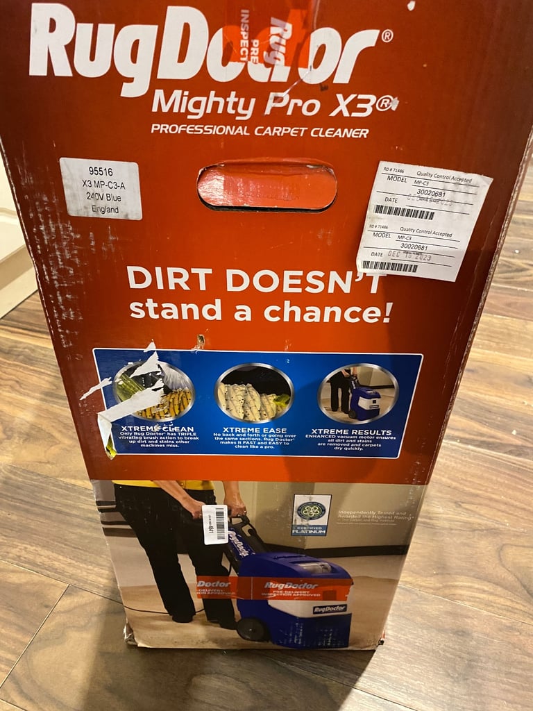 Cleaning Machine Rug Doctor Mighty Pro X3