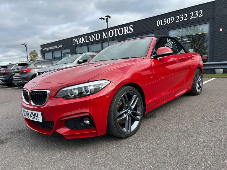2018 BMW 2 Series 2.0 220D M Sport 2dr Convertible Diesel Manual