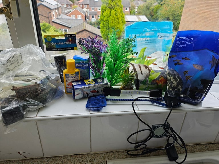 Fish tank and accessories 