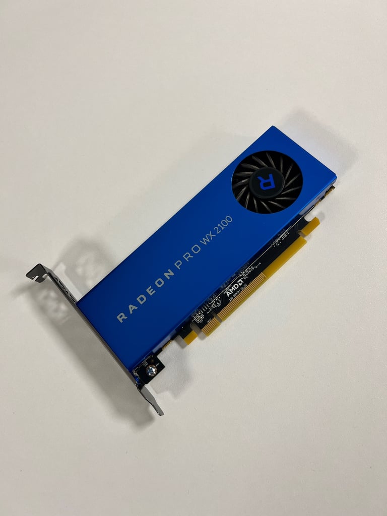 image for Dell AMD Radeon Pro WX 2100 2GB GDDR5 Professional Graphics Card - REFURBISHED 