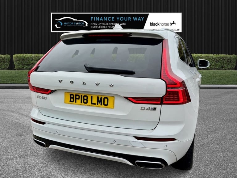 2018 18 VOLVO XC60 2.0 D4 R-DESIGN SUV 5DR DIESEL AUTO AWD EURO 6 (S/S) (190 PS)