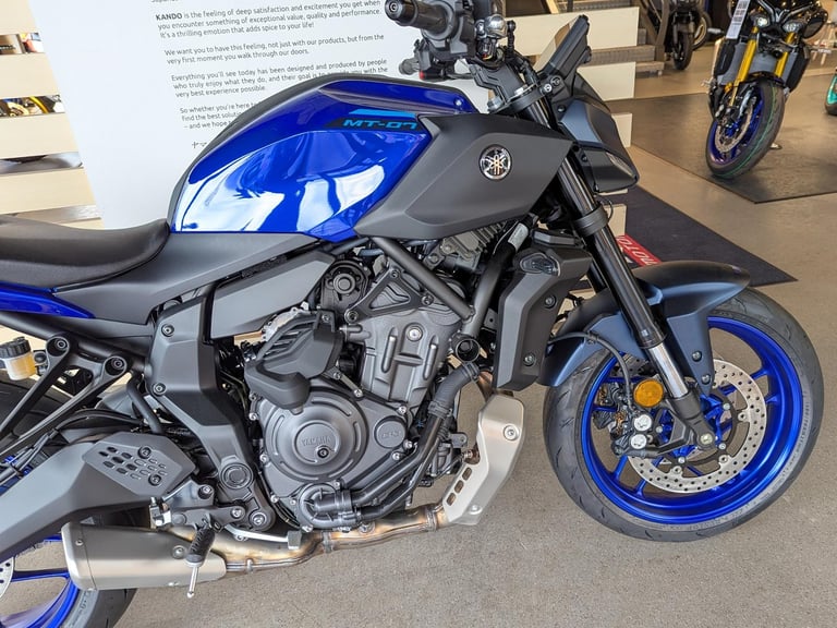 NEW Yamaha MT07 Y-AMT Auto (Icon Blue). £8,054 On The Road (No Added Fees)