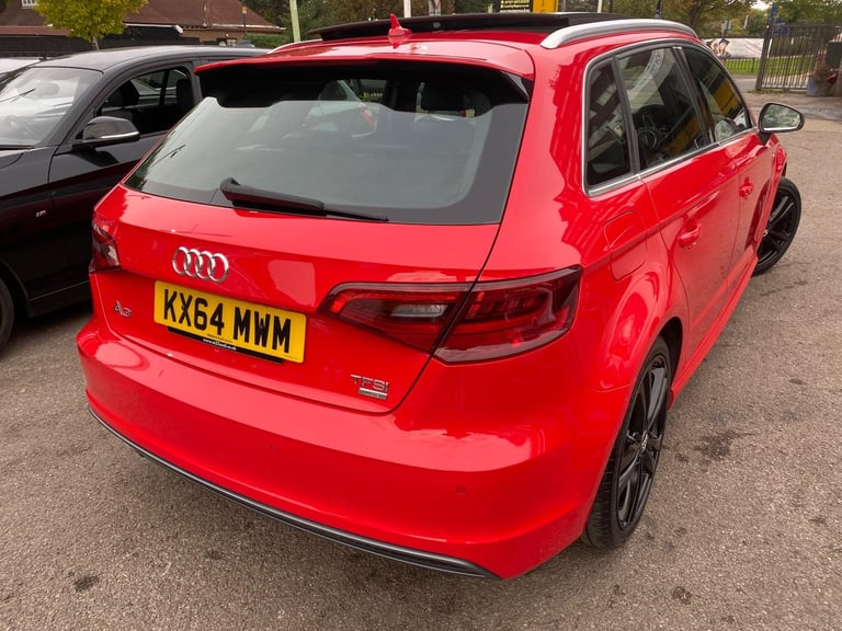 2014 Audi A3 1.4 TFSI CoD S line Sportback S Tronic Euro 6 (s/s) 5dr HATCHBACK Petrol Automatic