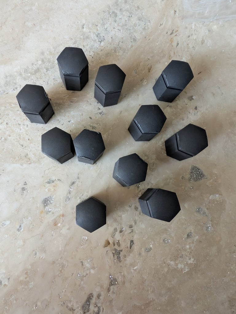 Genuine Vauxhall Adam wheel nut covers 