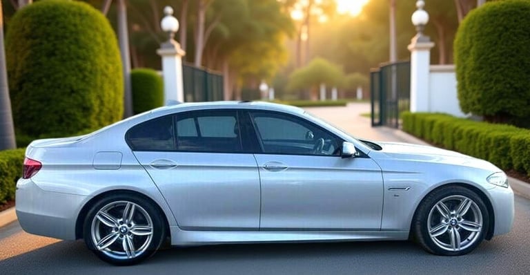 2014 BMW 5 Series 520d M Sport 4dr Step Auto SALOON DIESEL Automatic