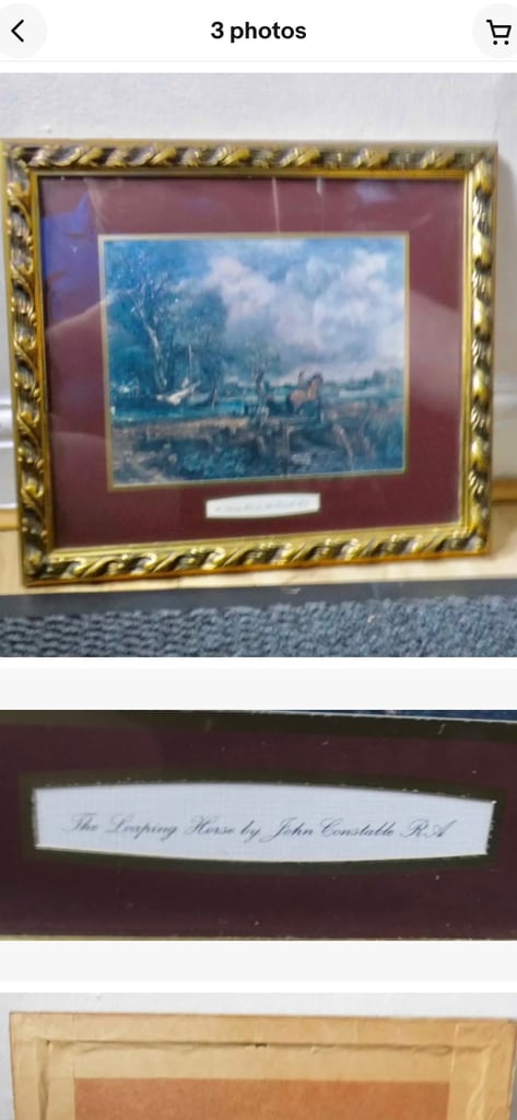 Framed Constable Print
