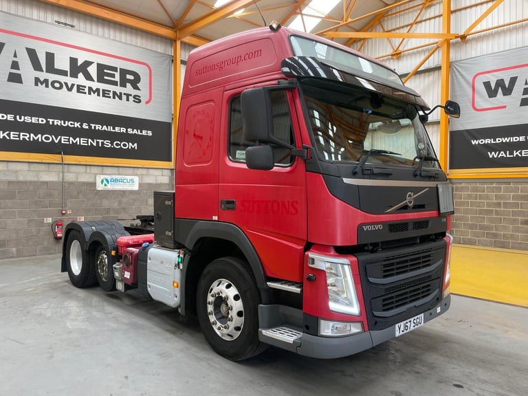 VOLVO FM 450 GLOBETROTTER *EURO 6* PET REGS 6X2 TRACTOR UNIT – 2017 – YJ67 SGU