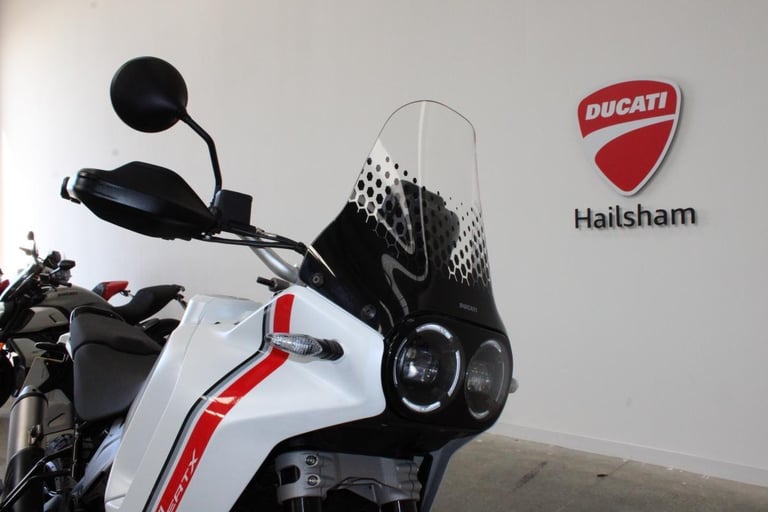 2025 Ducati Desert X, EX Demo, only 691 miles