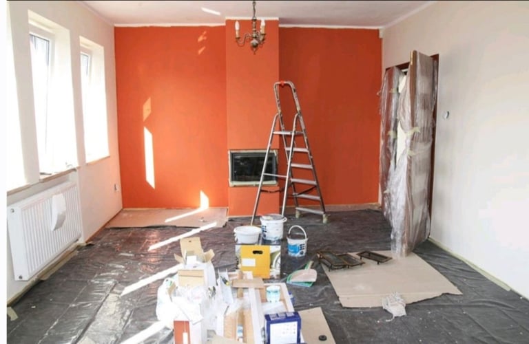 Pain ting  and wallpapeirng service in Glasgow and surrounding areas,Big/Small,out/indo or