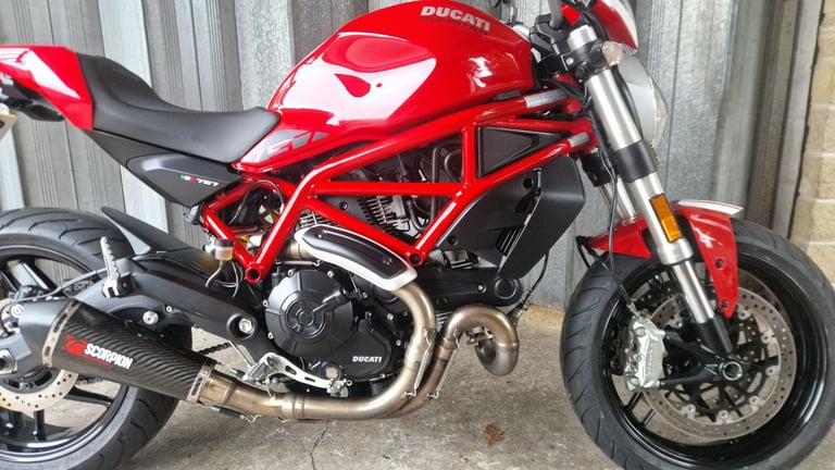 Ducati Monster 797 +, 2018, 13,392 Miles, Beautiful Condition, 3 Owners