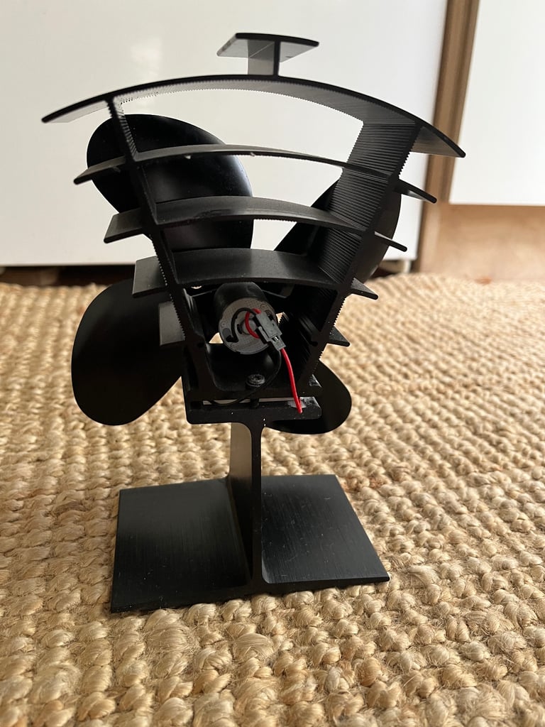 Woodburner fan