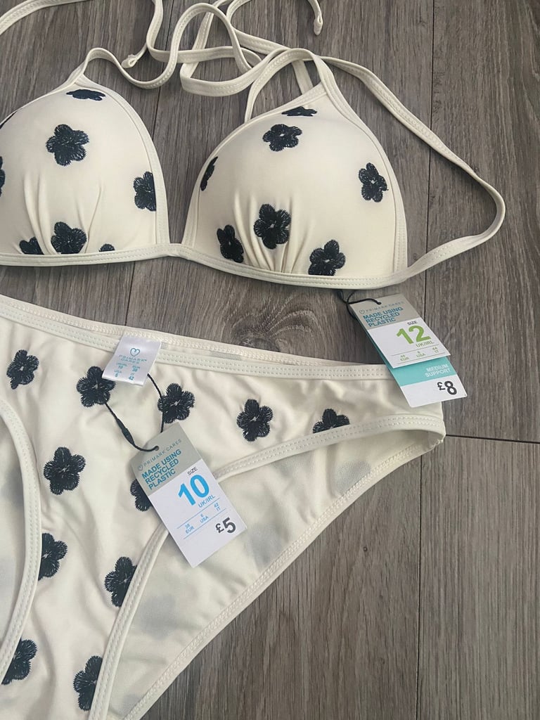 £7 Size 10-12 Bikini Set BNWT 
