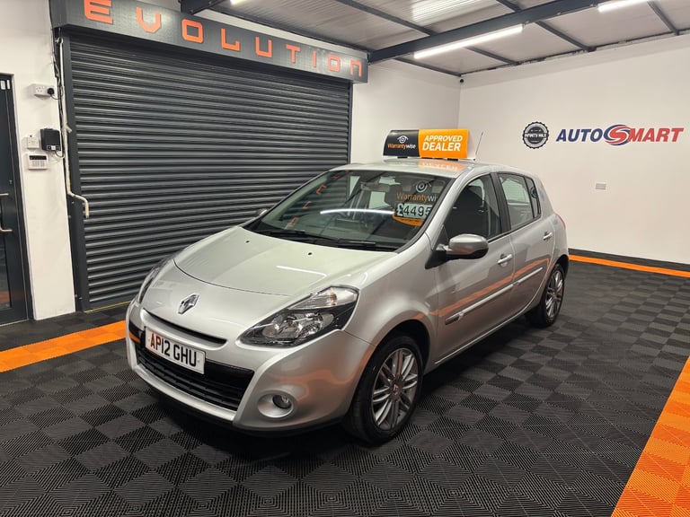 2012 Renault Clio 1.2 16V Dynamique TomTom 5dr HATCHBACK Petrol Manual