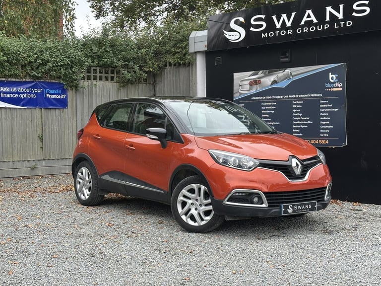 2014 Renault Captur 0.9 Dynamique MediaNav Petrol Manual 5 Door Hatchback Orange