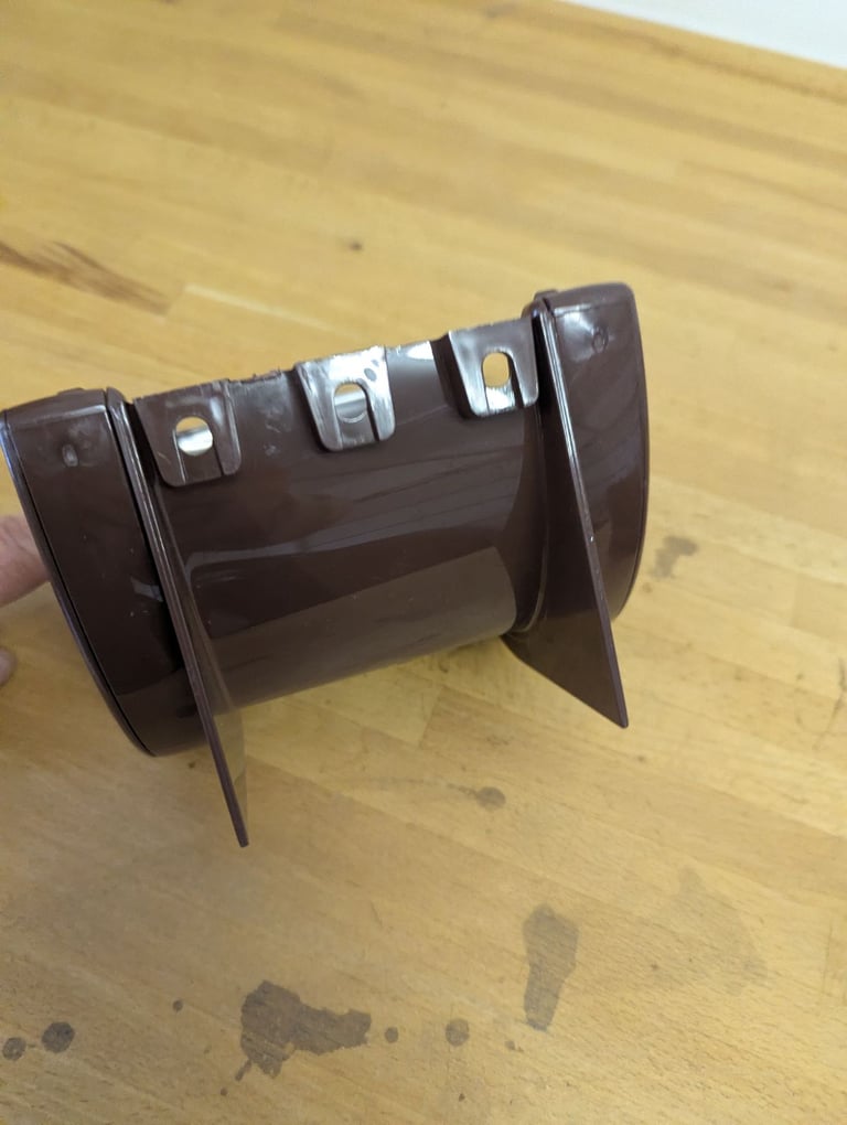 FloPlast  115mm Gutter connector x3