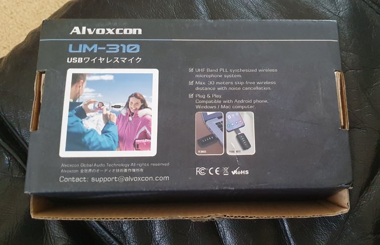 Alvoxcon usb wireless microphone UM-310