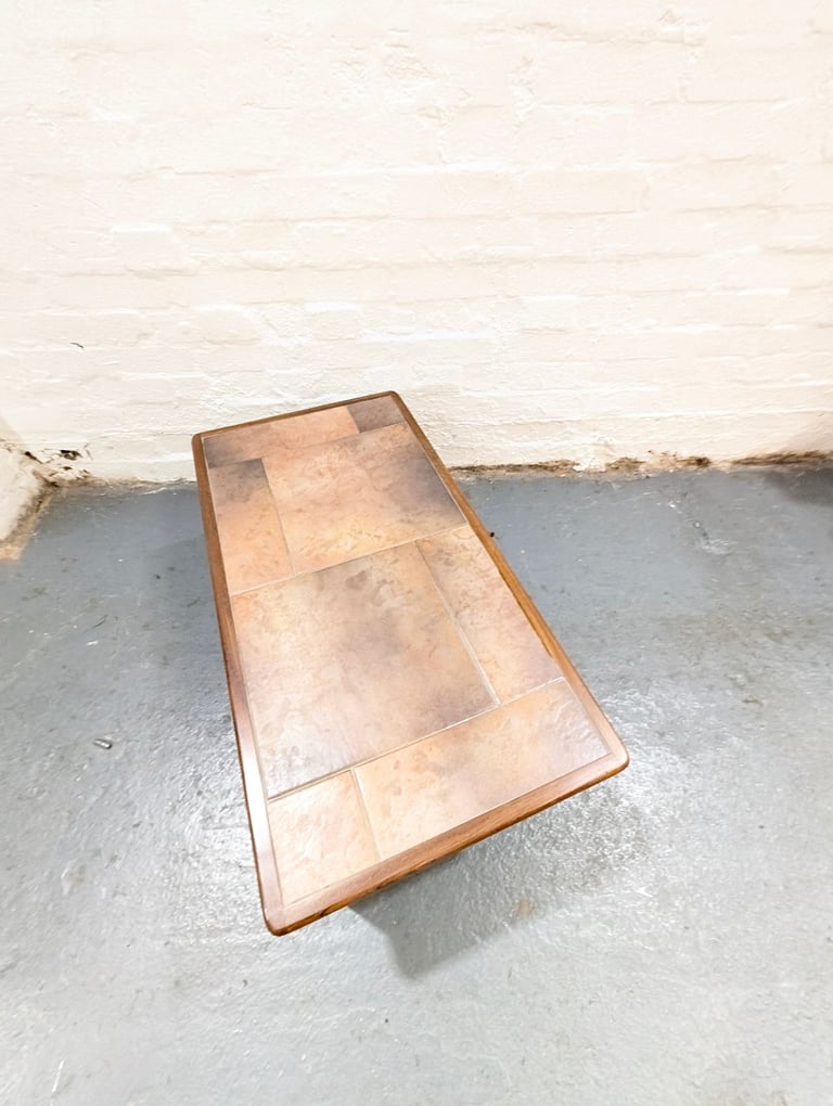 Danish Mid Century Teak Two Tier Coffee Table