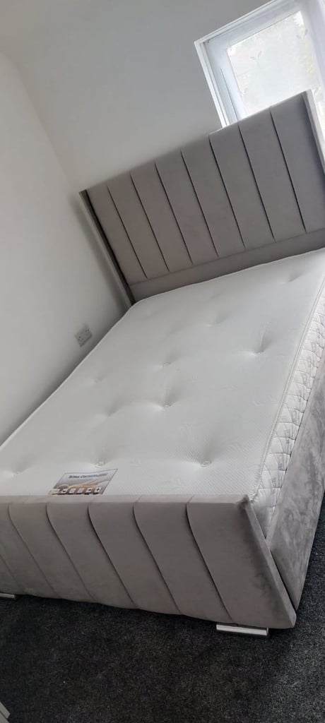 image for Double bed and mattress 