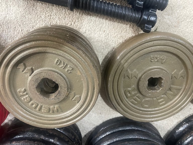 150kg cast iron weight plates - £1.50 per kg
