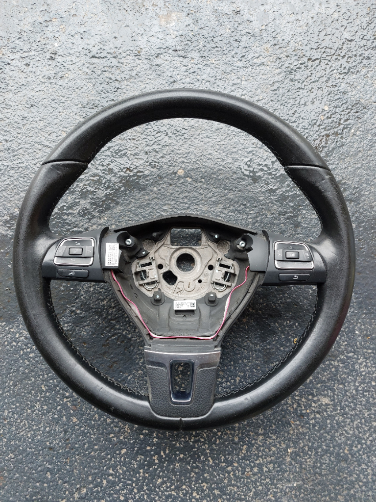 2011 Vw Sharan 7N 2.0TDI Steering wheel  multifunction 