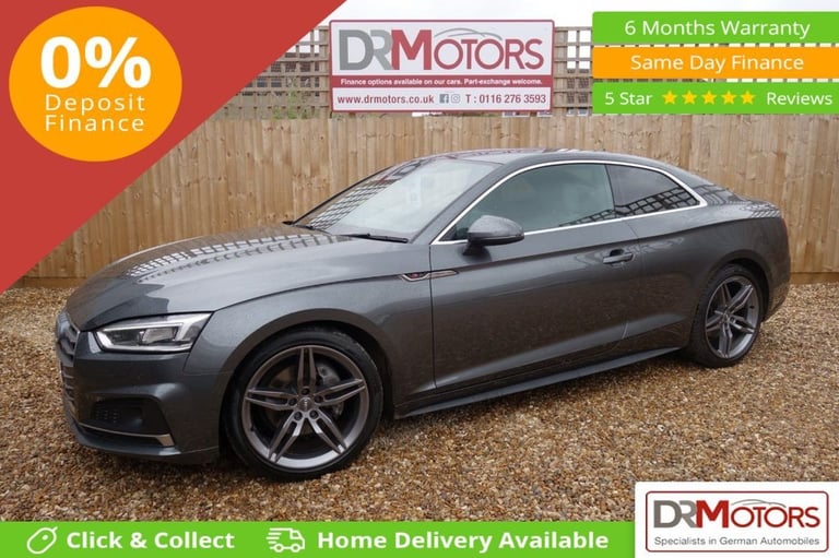 image for 2017 Audi A5 3.0 TDI QUATTRO S LINE 2d 218 BHP Coupe Diesel Semi Automatic