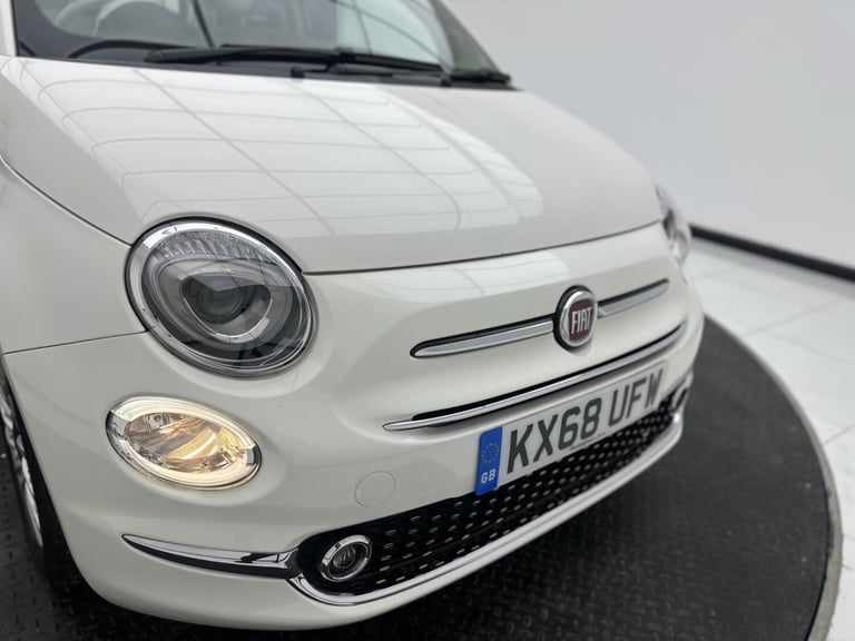 2018 Fiat 500 1.2 Lounge Hatchback 3dr Petrol Manual Euro 6 (s/s) (69 bhp) Hatchback Petrol Manual