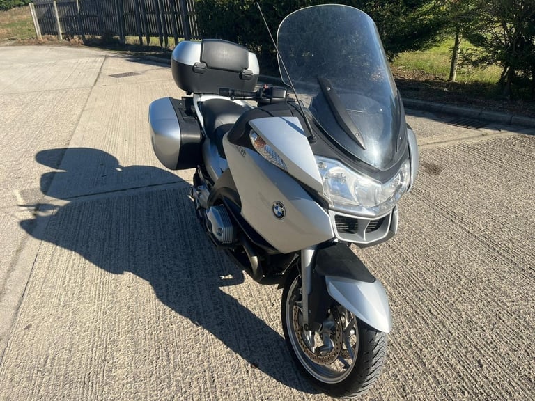 2007 07 BMW R1200RT R1200 RT SILVER TOURER R 1200 CLEAN TOURER CRUISE RADIO