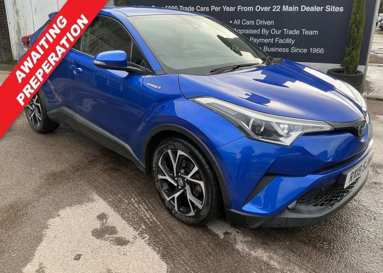 2019 Toyota C-HR 1.8 VVT-h Design SUV 5dr Petrol Hybrid CVT Euro 6 (s/s) (122 ps) HATCHBACK PETRO...