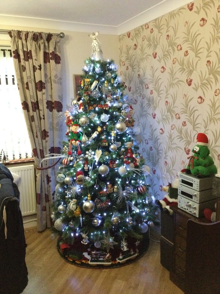 image for 7ft artificial Christmas tree